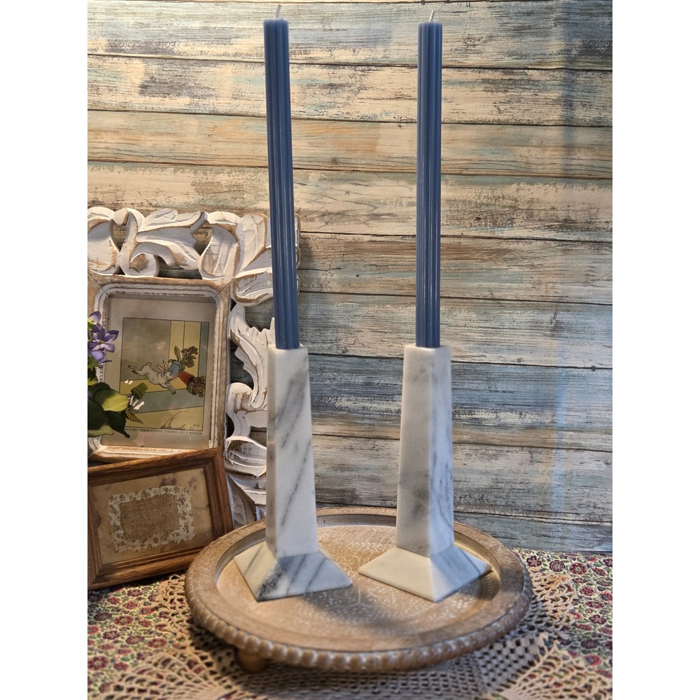 Set‎ of 2 Marble (Milano Series) Candle Holders